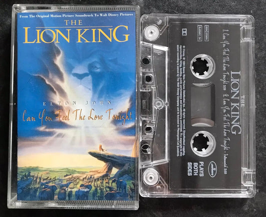 The Lion King, Can You Feel The Love Tonight Single, Elton John, EJSMC 34 Magretro