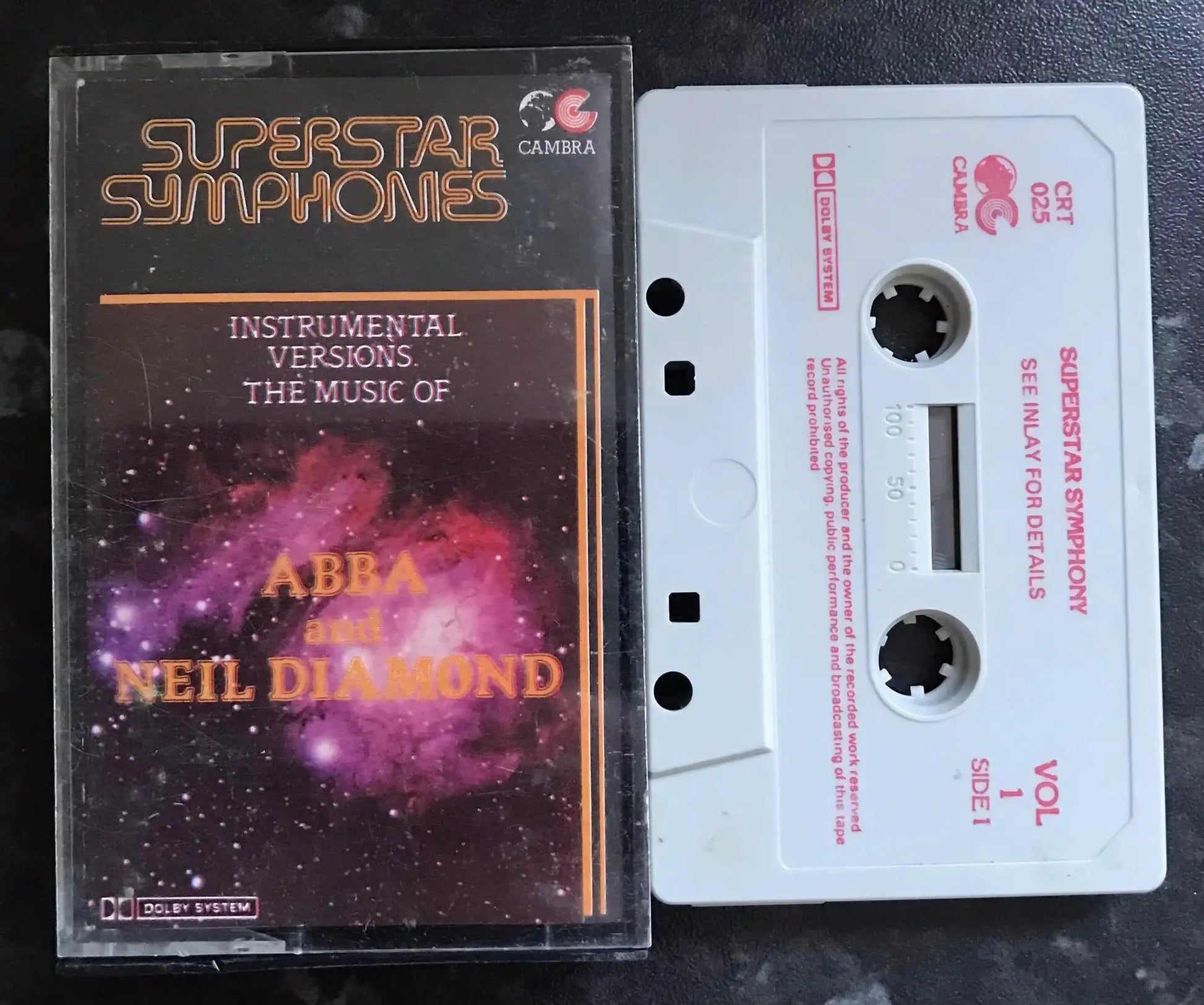 Superstar Symphonies, Vol 1, Abba, Neil Diamond, Cambra, CRT 025 Magretro