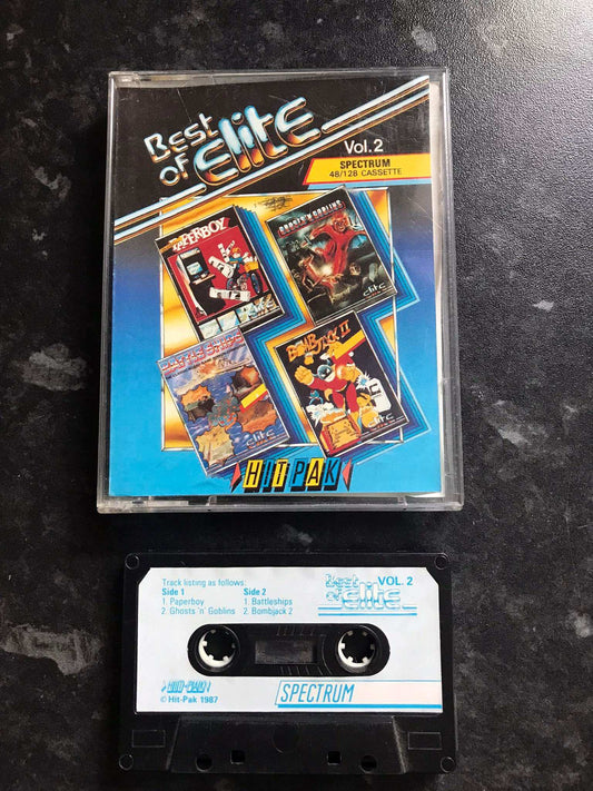 Best of Elite Vol 2, ZX Spectrum by Elite, RARE Magretro