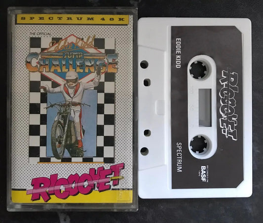 Eddie Kidd Jump Challenge by Ricochet, ZX Spectrum Game, Working Magretro