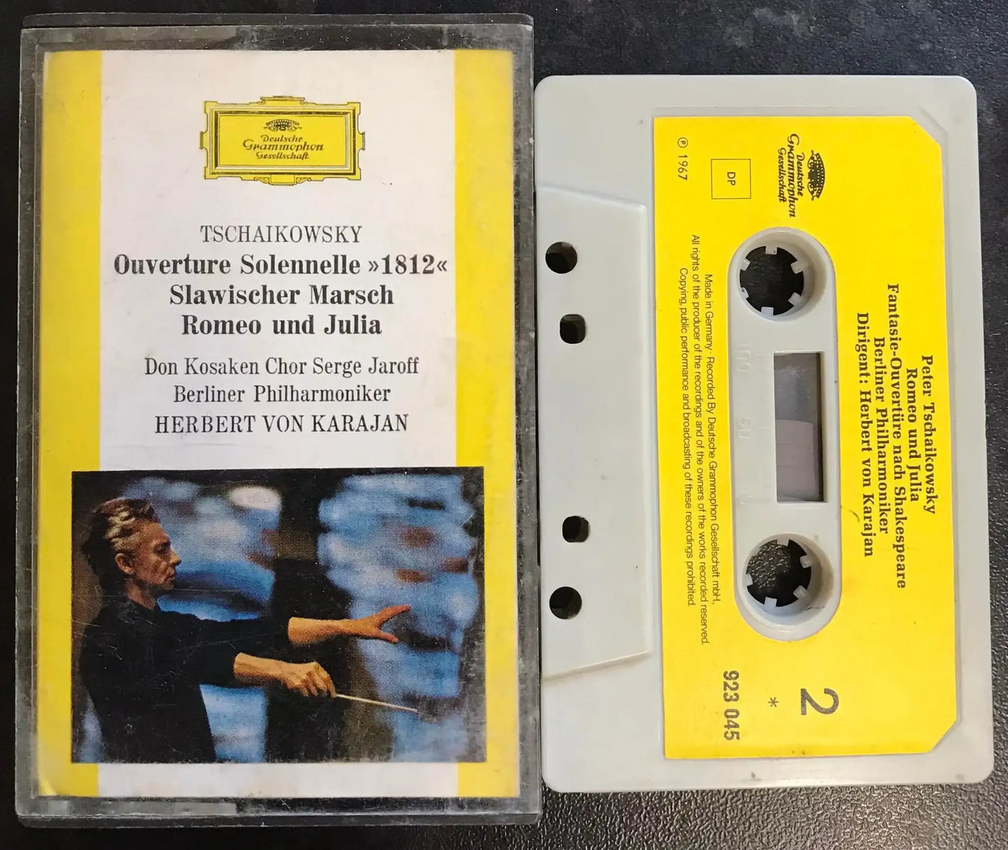 Tschaikowsky, Overture Solennelle, 1812, Berliner Philharmonic, 923 045 Magretro