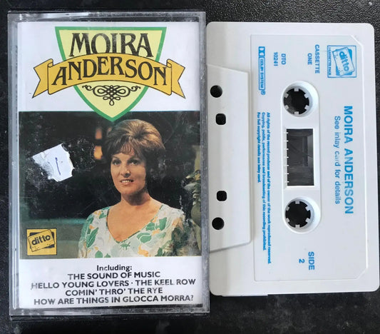 Moira Anderson Album, cassette one, DITTO, DTO10241, Vintage Cassette Magretro