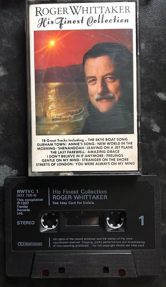 Roger Whittaker, His Finest Collection Album, Tembo Records RWTVC 1 Magretro