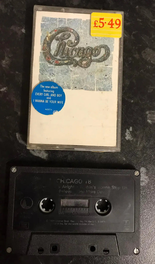 Chicago, 18 Album, Warner Bros. Records, WX61C, 925 509-4, Vintage Cassette Magretro