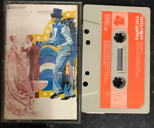 Hits From The Shows, Volume 4, Readers Digest, RDC 90704, Vintage Cassette Magretro
