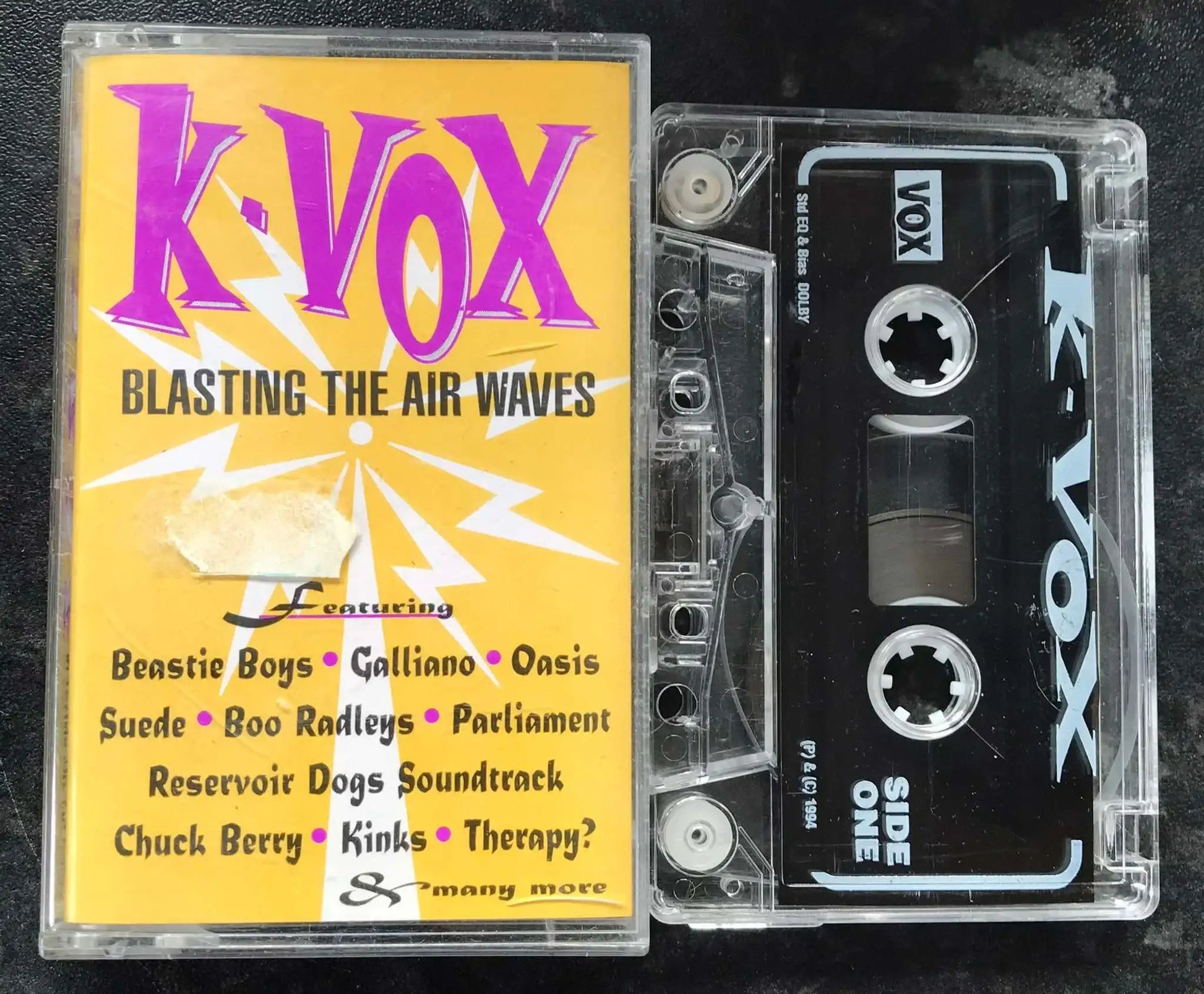 K-VOX, Blasting The Airways Album, Vox Magazine, GIV IT 6, Vintage Cassette Magretro