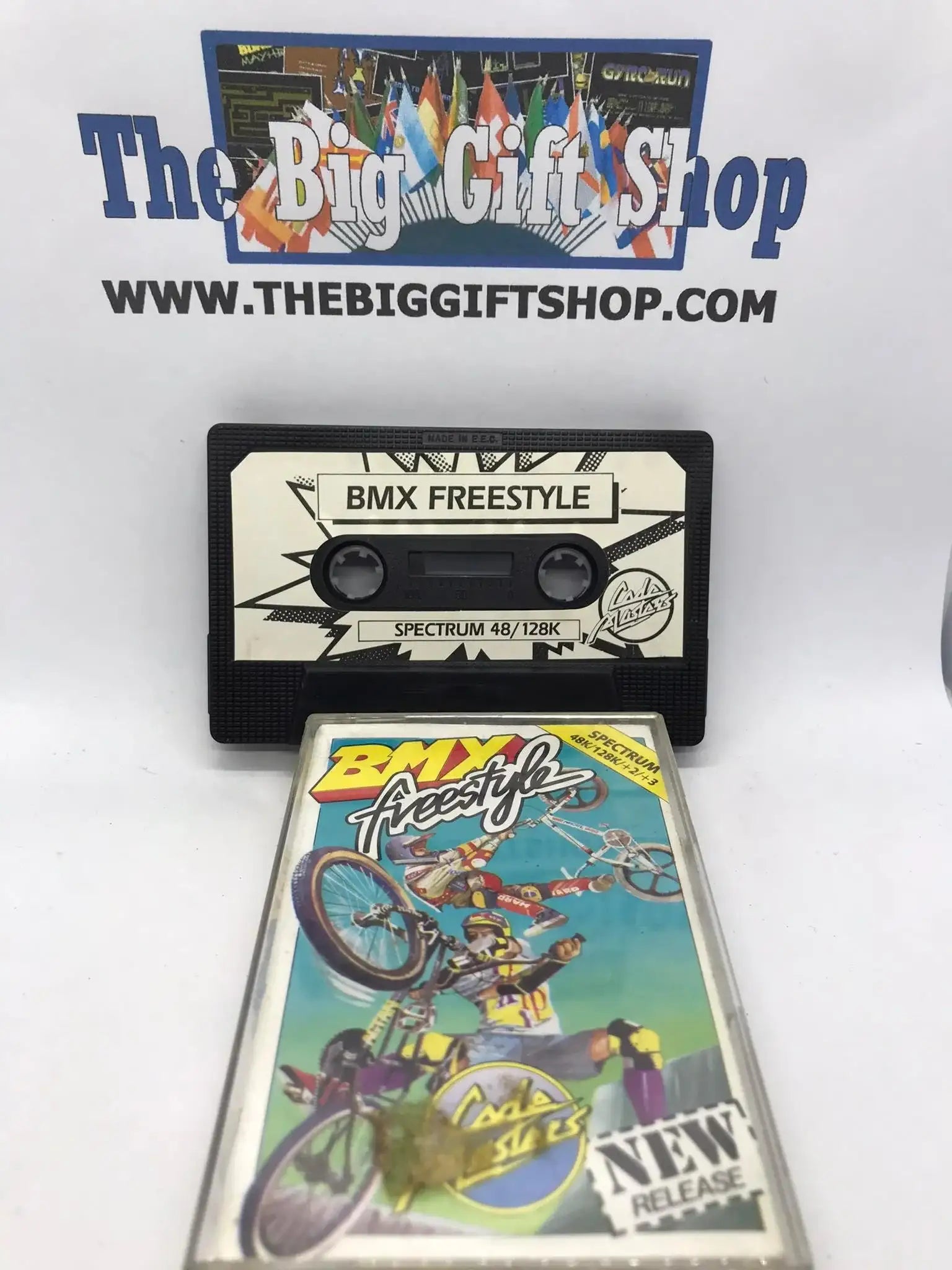 BMX Freestyle, ZX Spectrum by Codemasters Magretro