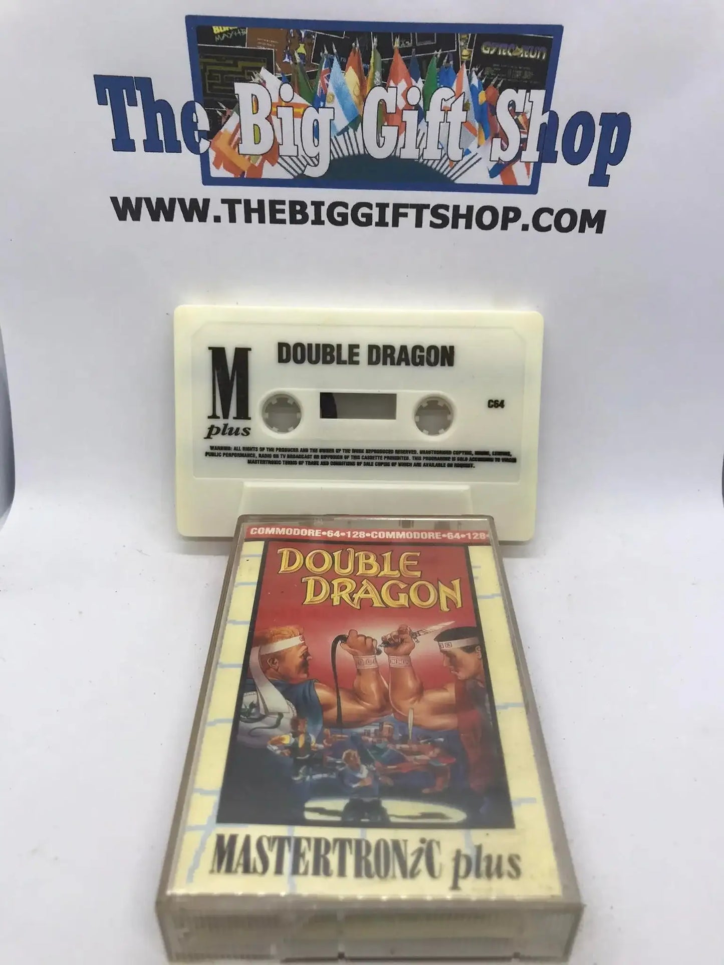 Double Dragon (Mastertronic Plus), C64 Game, WORKING Magretro