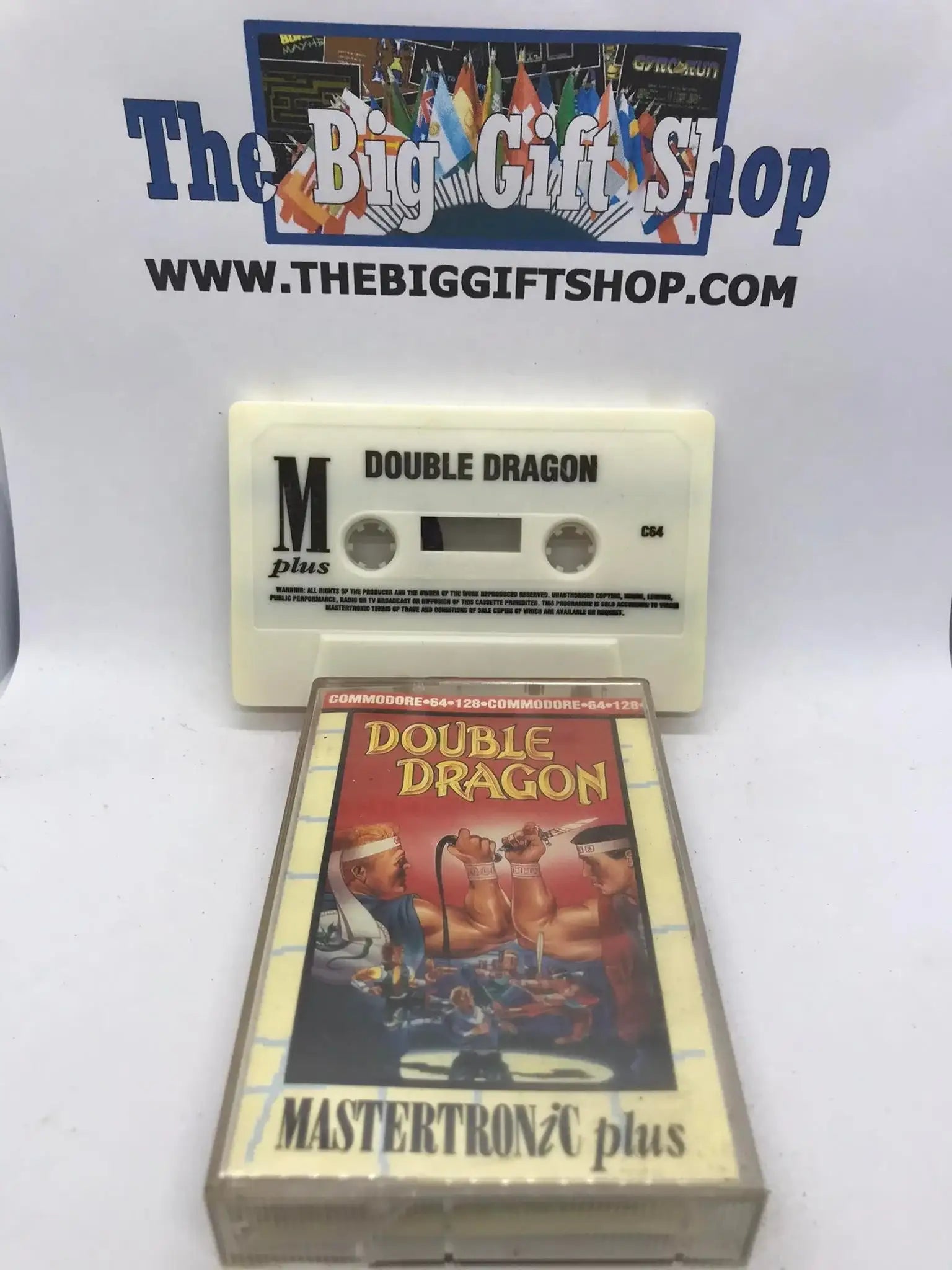 Double Dragon (Mastertronic Plus), C64 Game, WORKING Magretro