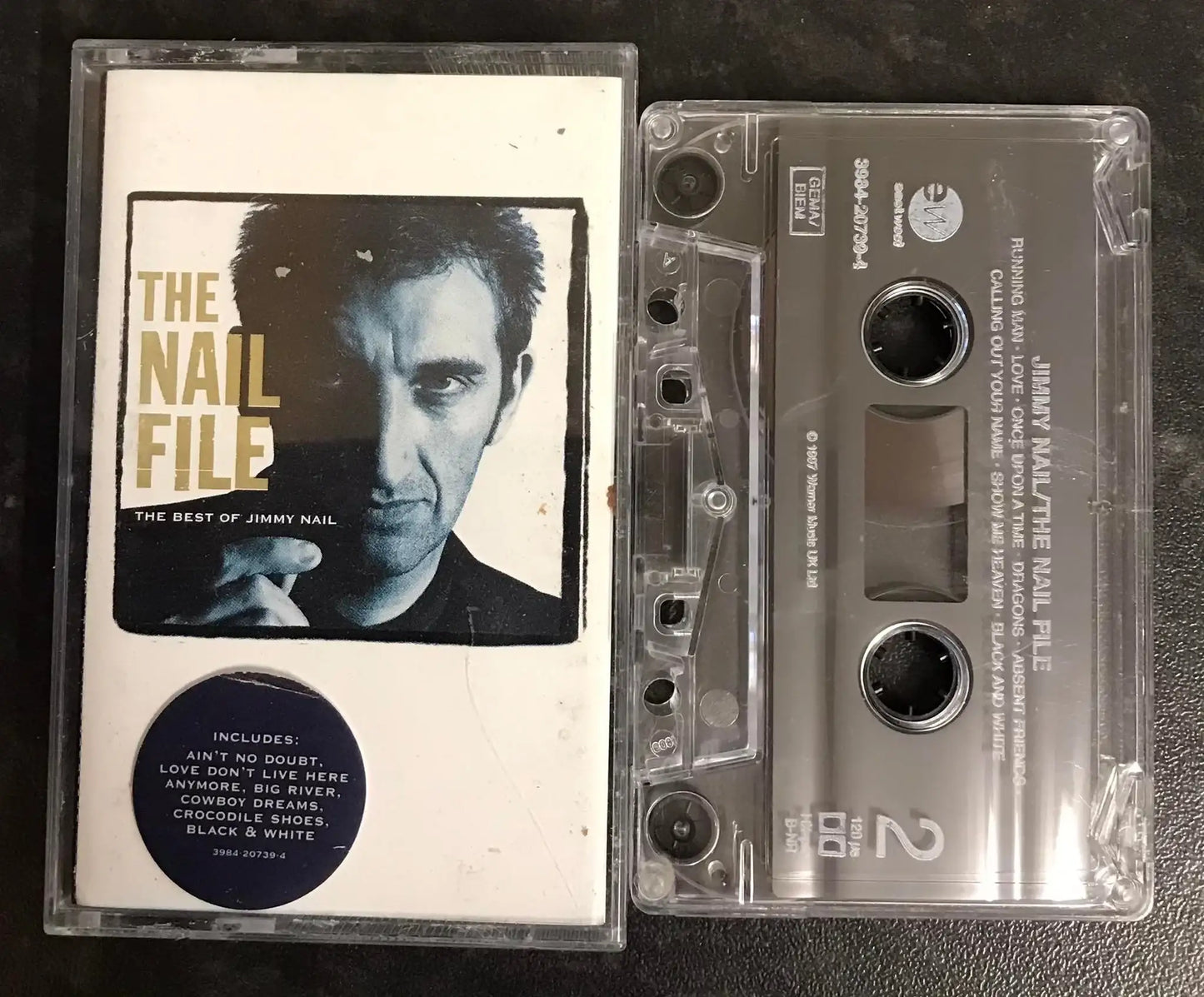 The Best Of Jimmy Nail, The Nail File Album, EastWest, 3984-20739-4 Magretro