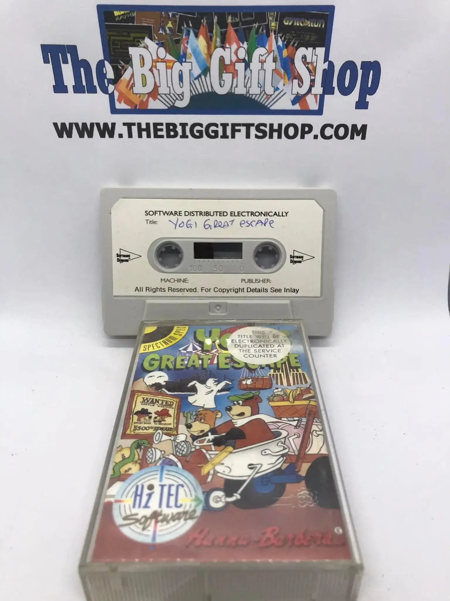 Yogi's Great Escape (Tested Working), ZX Spectrum, Released by Hi tec Magretro