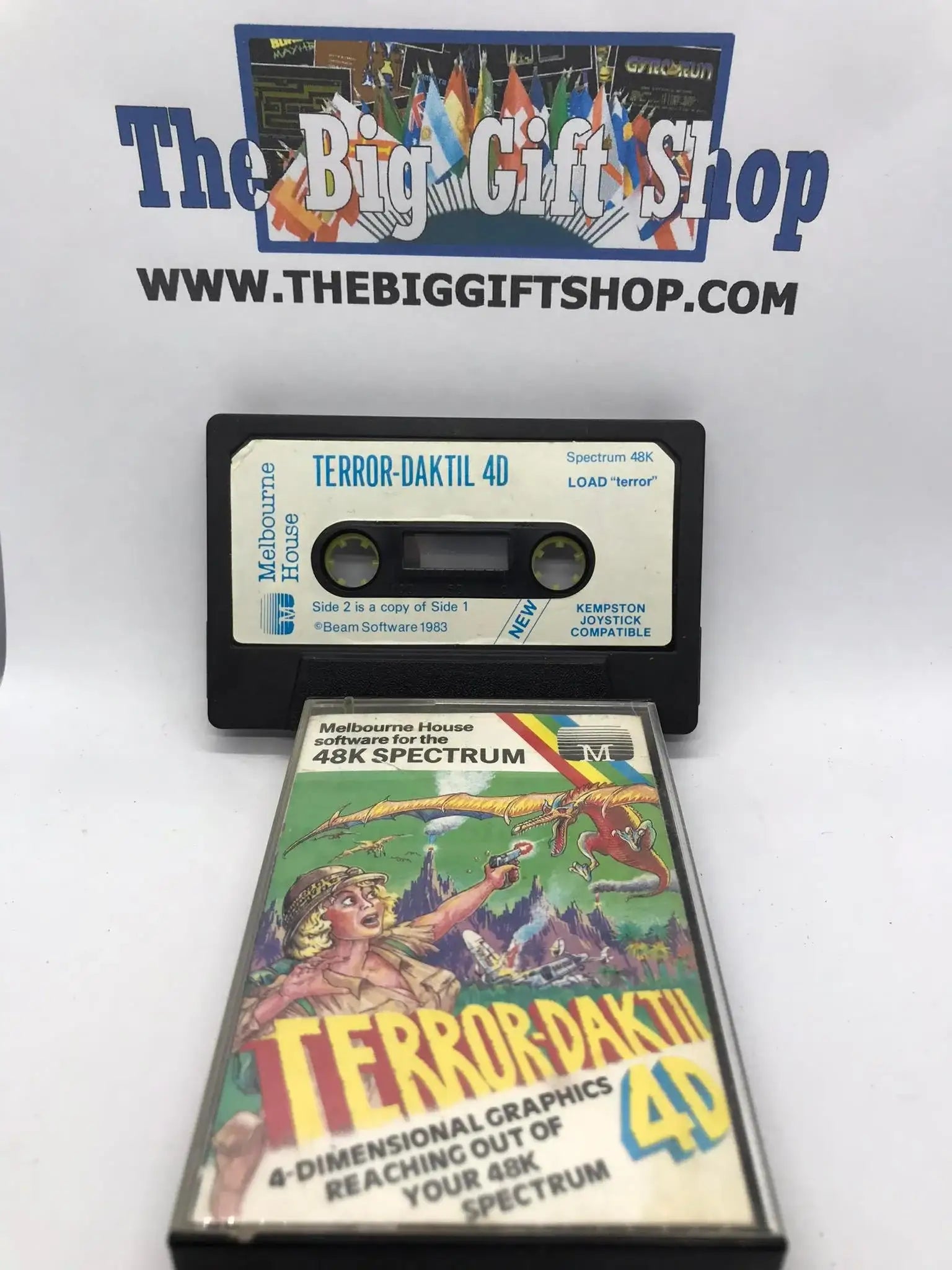 Terror-Daktil 4D (Tested Working), ZX Spectrum, Melbourne House Magretro