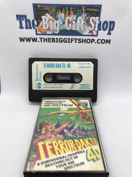 Terror-Daktil 4D (Tested Working), ZX Spectrum, Melbourne House Magretro