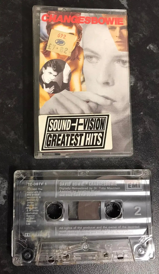 David Bowie, Changesbowie Album, EMI, TC-DBTV 1, Vintage Cassette Magretro
