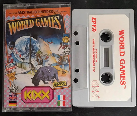 World Games, Kixx, Amstrad 464 Game Magretro