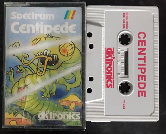 Centipede, ZX Spectrum, Released by Dk'Tronics Magretro