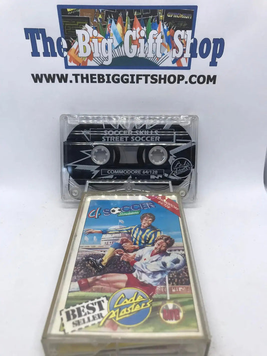 4 Soccer Simulators, C64, Released by Codemasters, WORKING Magretro
