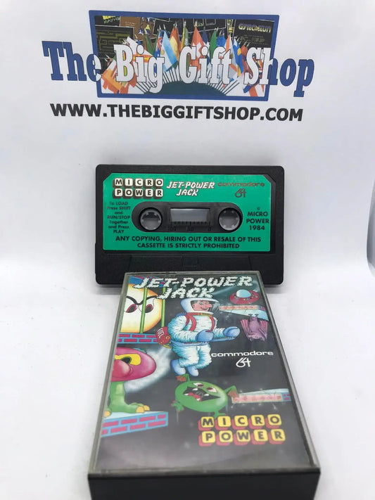 Jet Power Jack, C64 Game, Released by Micropower, WORKING Magretro