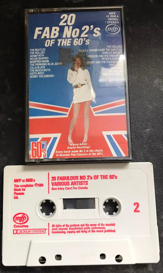 20 Fabulous no 2's of the 60's Album, Music For Pleasure, MFP 41 5658 4 Magretro