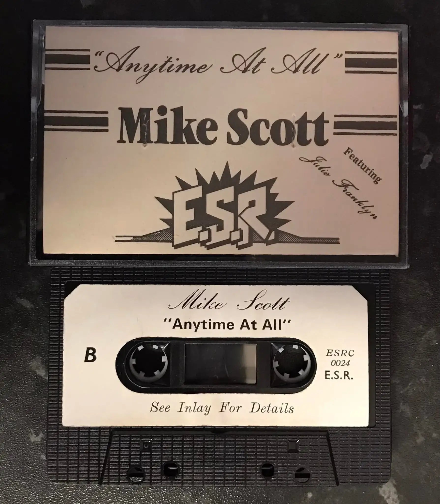Mike Scott, Anytime At All Album, Extremely Rare, Vintage Cassette Magretro