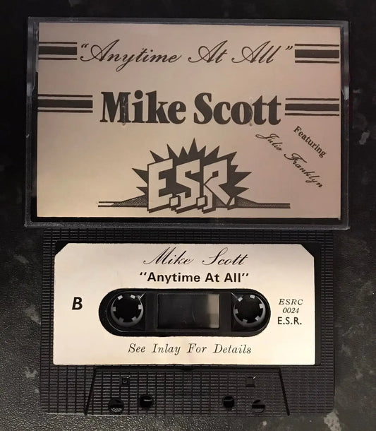 Mike Scott, Anytime At All Album, Extremely Rare, Vintage Cassette Magretro