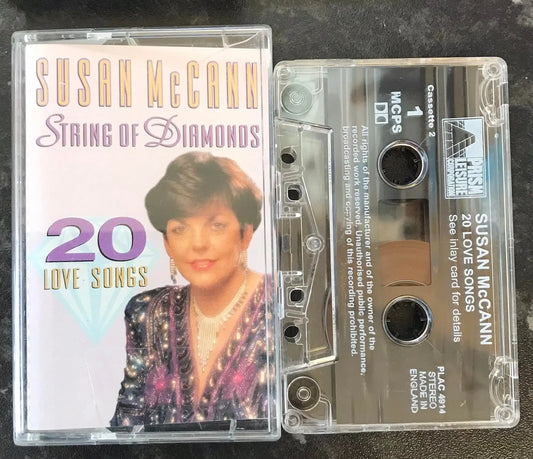 String of Diamonds Album, Cassette Two, Susan McCann, PLAC 4914,Vintage Cassette Magretro
