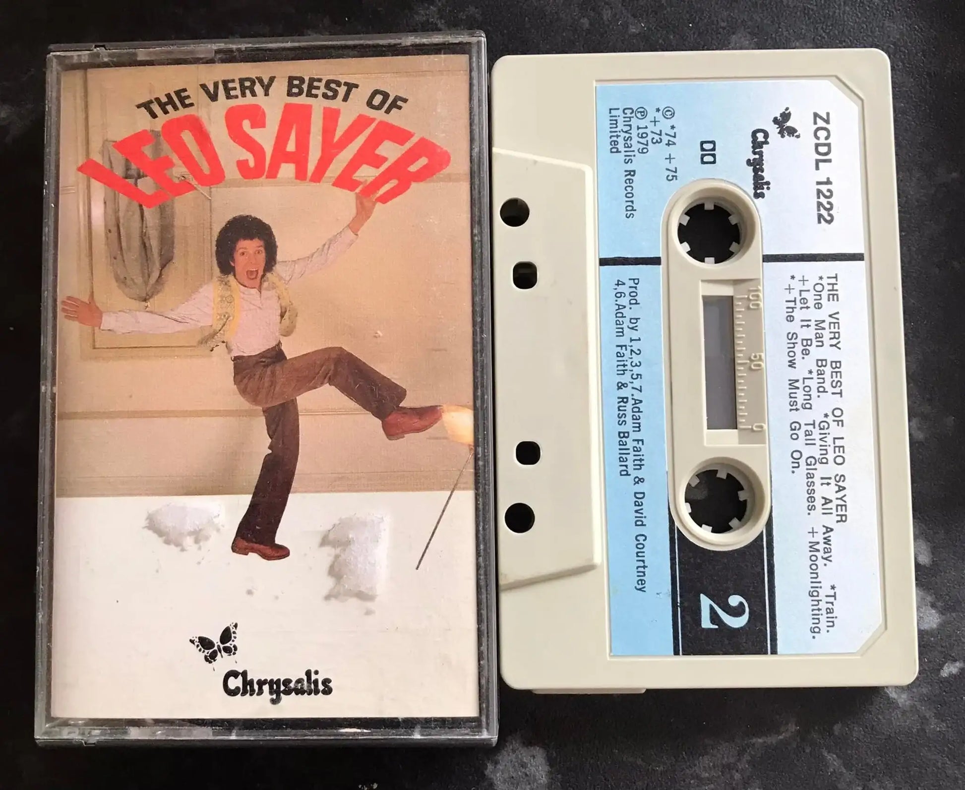 The Very Best Of Leo Sayer Album, Crysalis ZCDL 1222, Vintage Cassette Magretro
