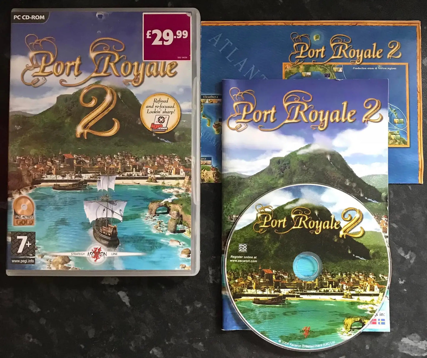Port Royale 2, UK, Pal, PC Game Magretro