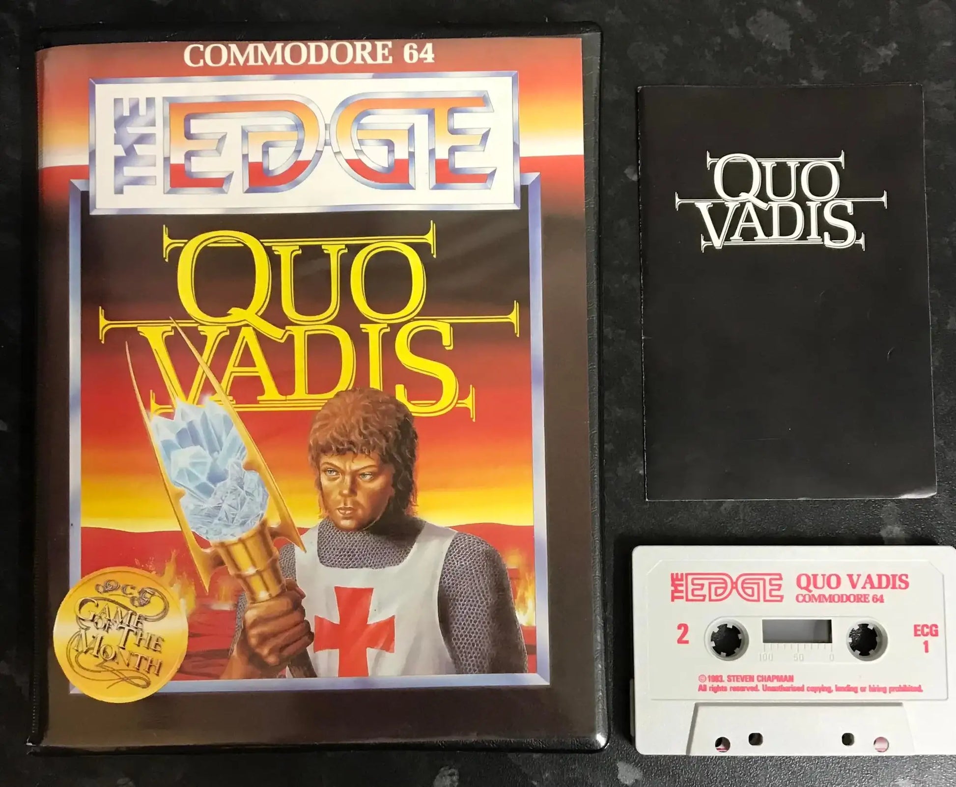 Quo Vadis, C64 game by The Edge Software, RARE, WORKING Magretro