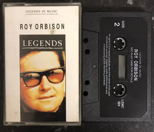 Roy Orbison, Legends in Music, lemc 026, Vintage Cassette Magretro