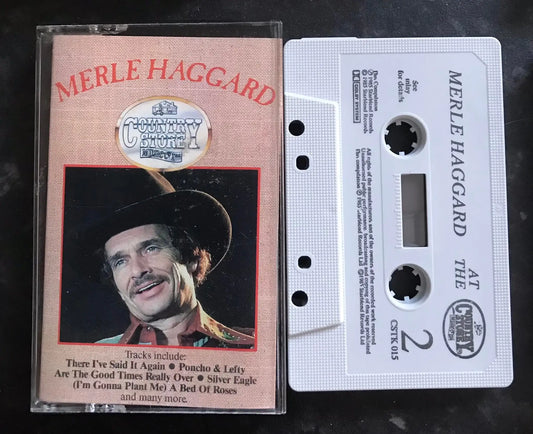 Merle Haggard at the Country Store Music Co Album, CSTK 15, Vintage Cassette Magretro