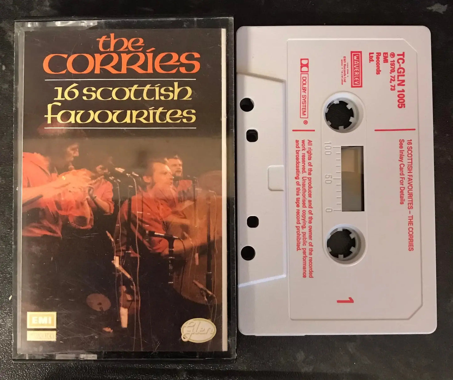 The Corries, 16 Scottish Favourites Album, RARE, TC-GLN 1005 Magretro