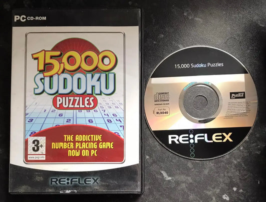15000 Sudoku Puzzles, PC Game Magretro