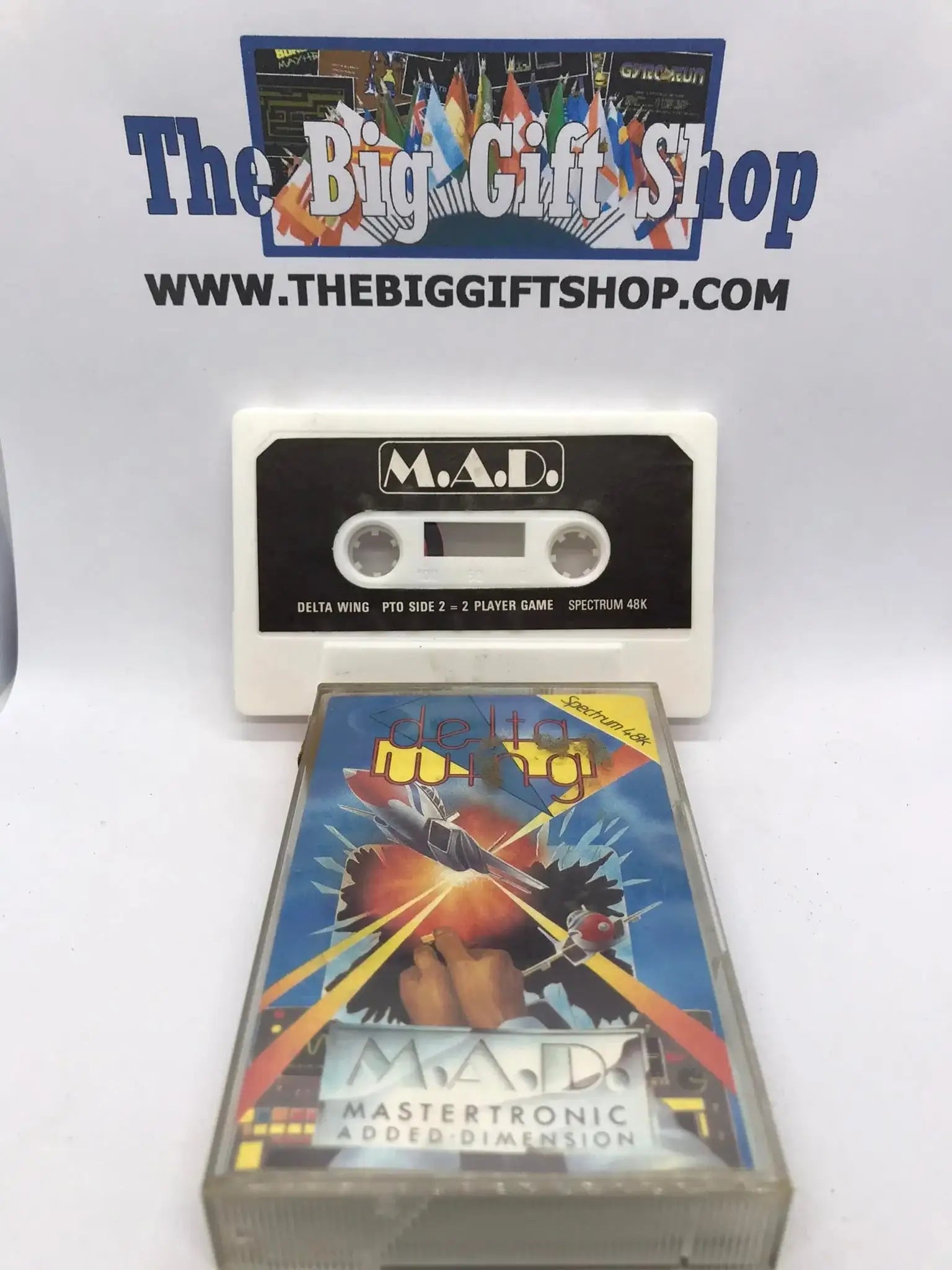 Delta Wing (MAD) (Tested Working), ZX Spectrum, Mastertronic Magretro