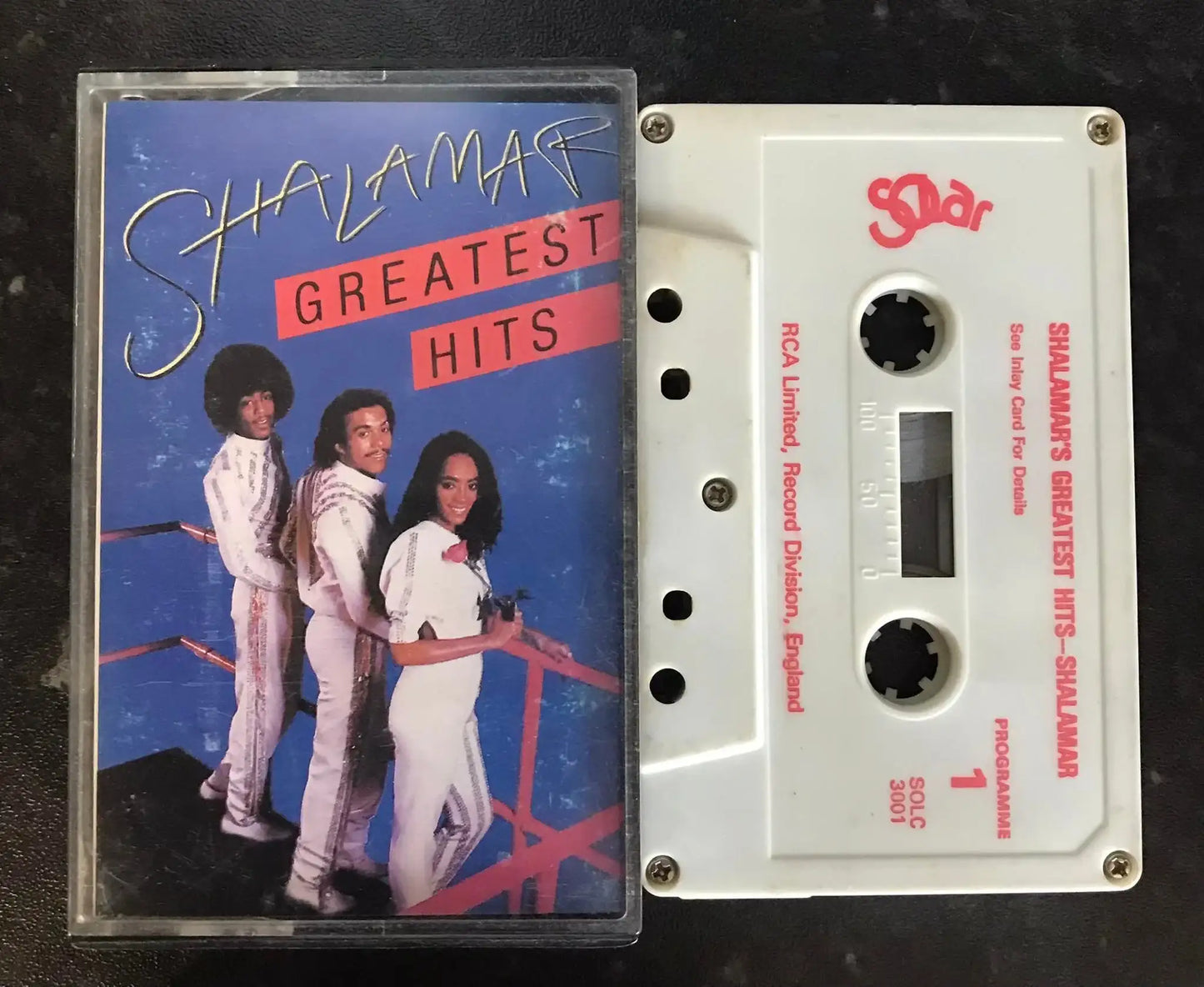 Shalamar's Greatest Hits Album, Solar, SOLC 3001, Vintage Cassette Magretro