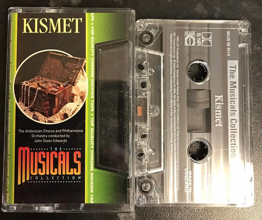 The Musicals Collection, no 14, Kismet, MUS M N14, Vintage Cassette Magretro