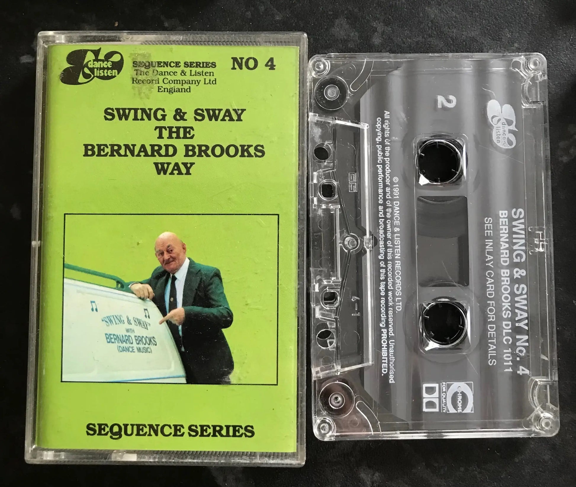 Swing & Sway the Bernard Brooks Way, number 4, dlc 1011, Vintage Cassette Magretro