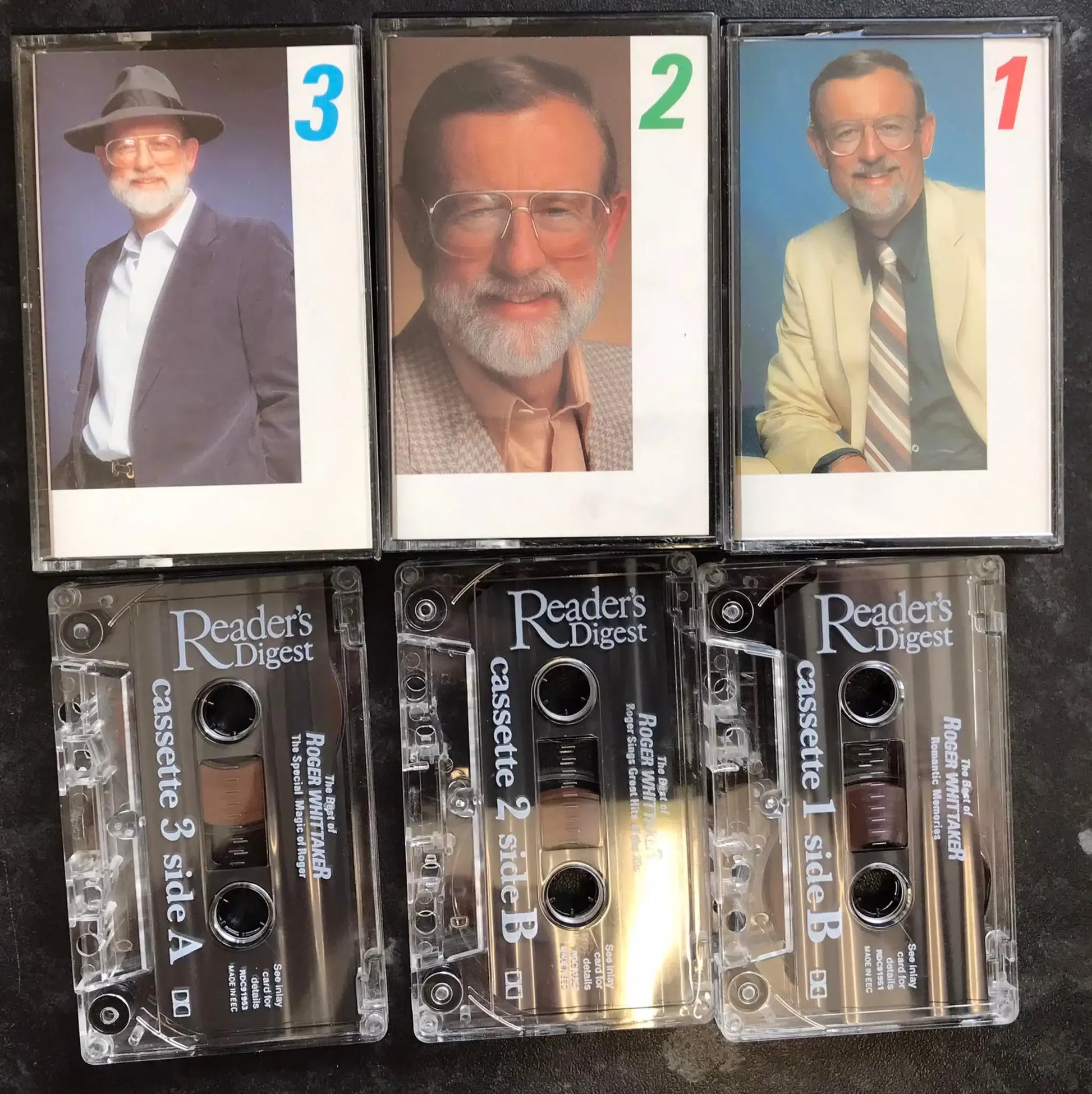 The Best Of Roger Whitaker, 3 Tape Set, Reader's Digest, RDC 91951 Magretro