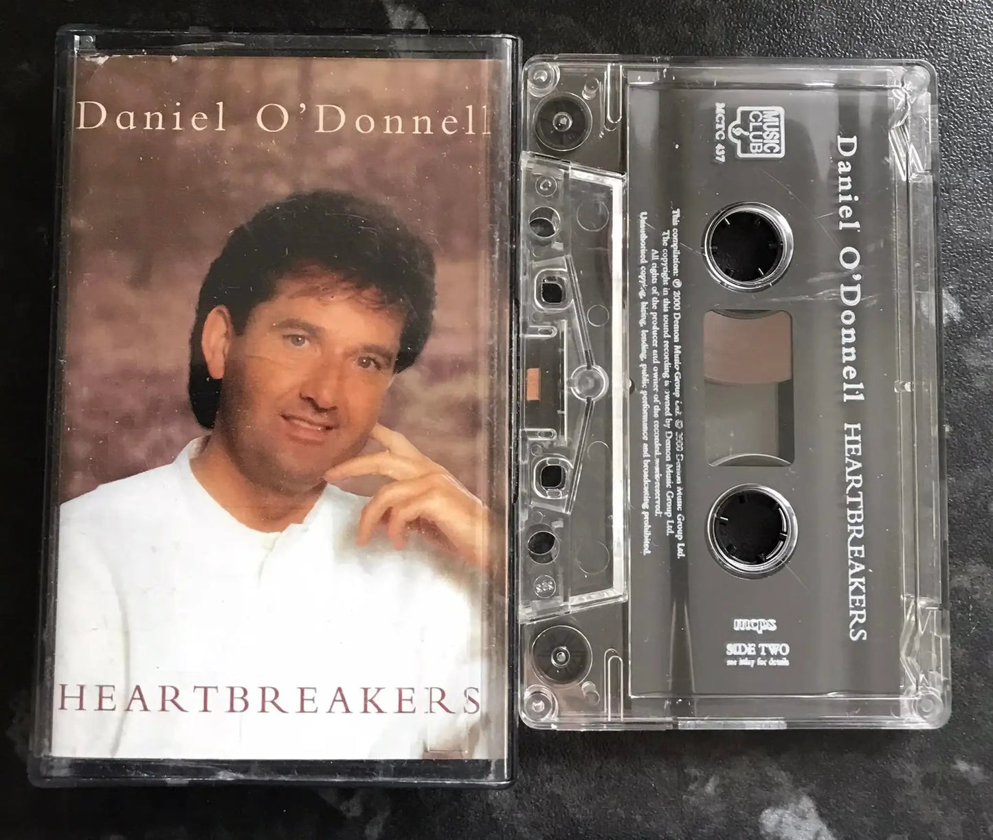 Daniel O'Donnell, Heartbreaker Album, MCTC 437, Music Club, Vintage Cassette Magretro