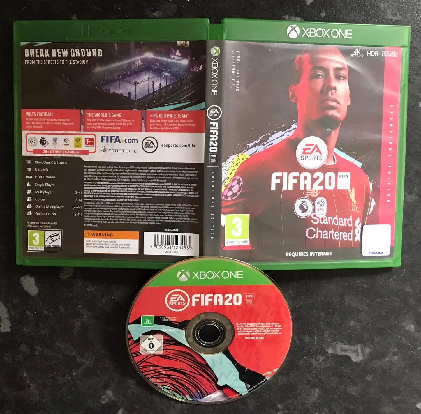 fifa 20 champions edition, Xbox One Game, UK PAL Magretro