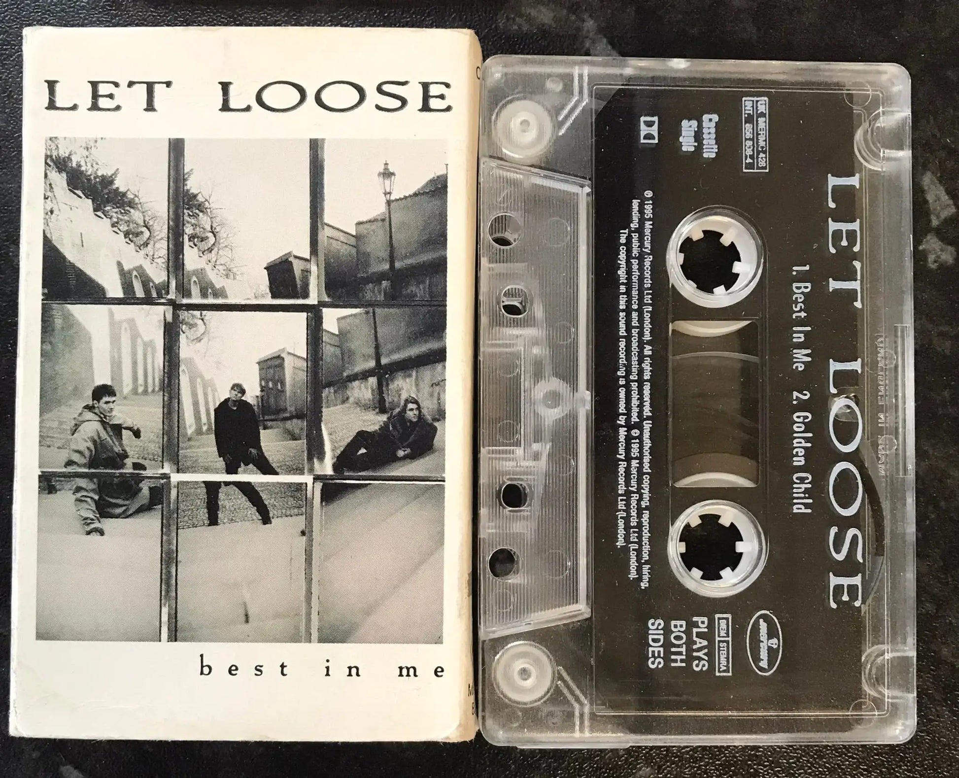 Let Loose, Best In Me Cassette Single, Mercury, MERMC 428, Vintage Cassette Magretro