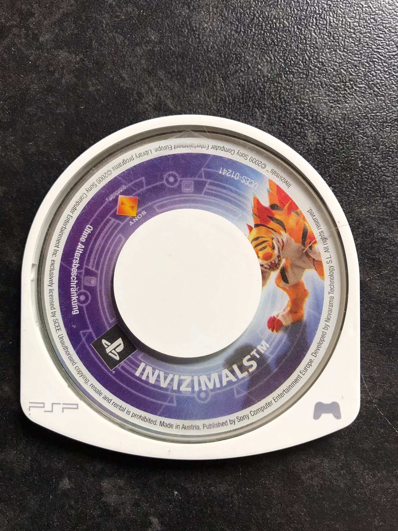 invizimals, PSP game, No Box or Instructions Magretro