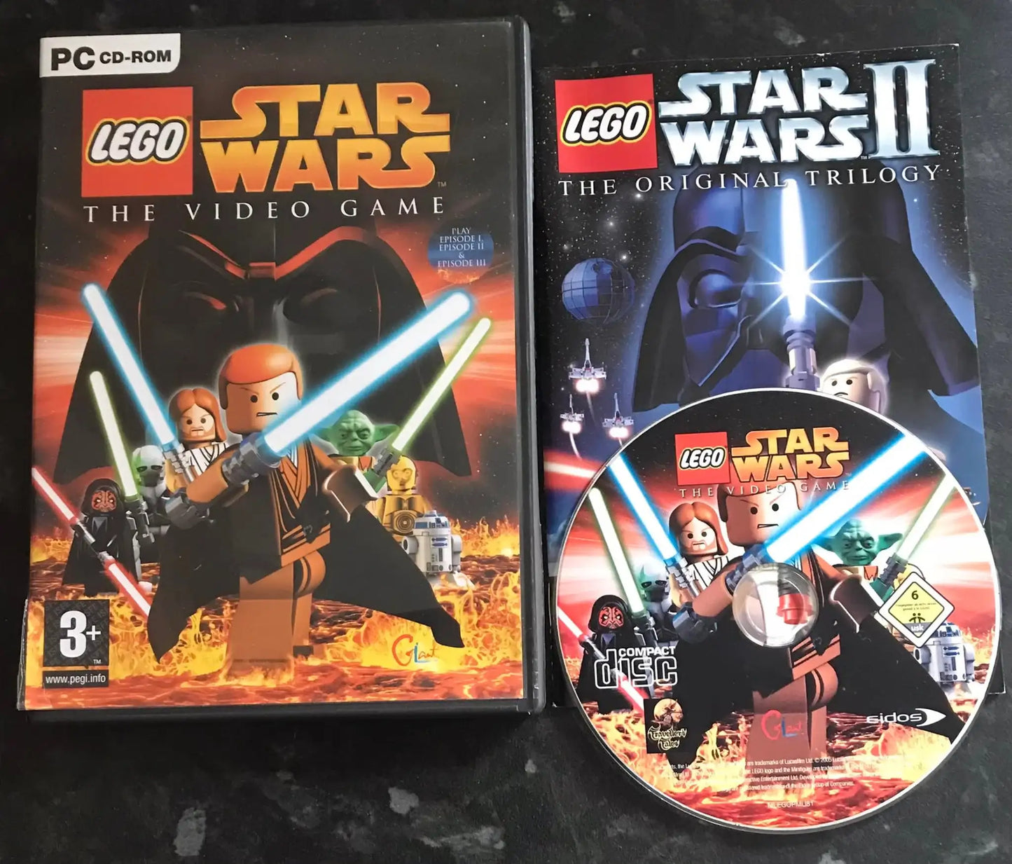 Lego Star Wars, The Video game, UK, Pal, PC Game Magretro