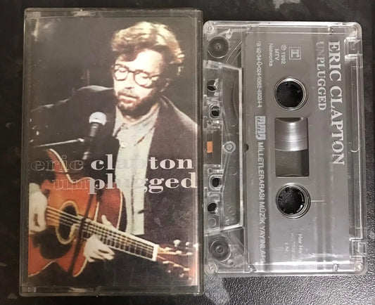 Eric Clapton, Unplugged Album, Reprise Records, 9362-45024-4, Vintage Cassette Magretro