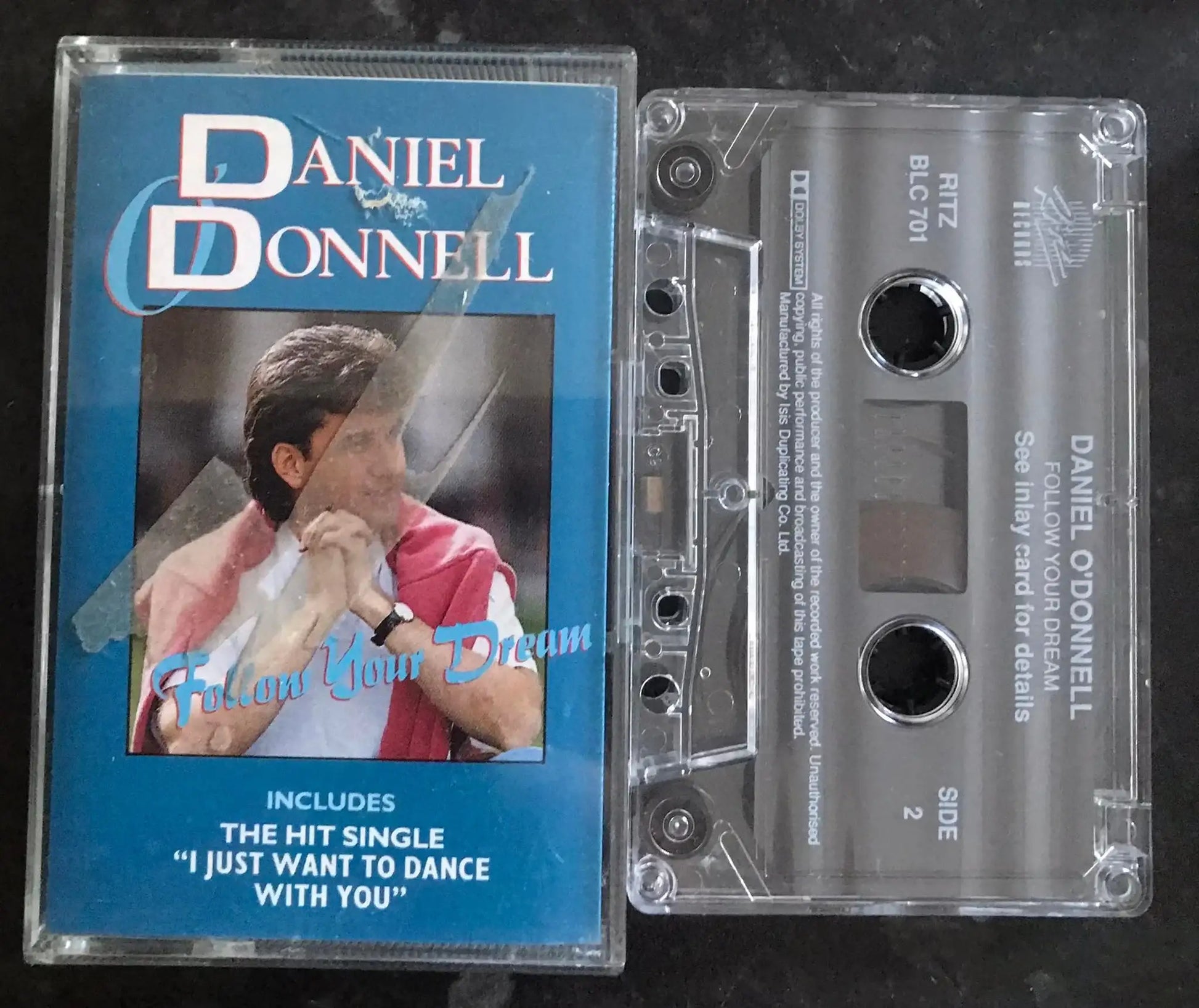 Daniel O'Donnell, Follow Your Dream Album, Ritz Records,RITZ BLC 701 Magretro