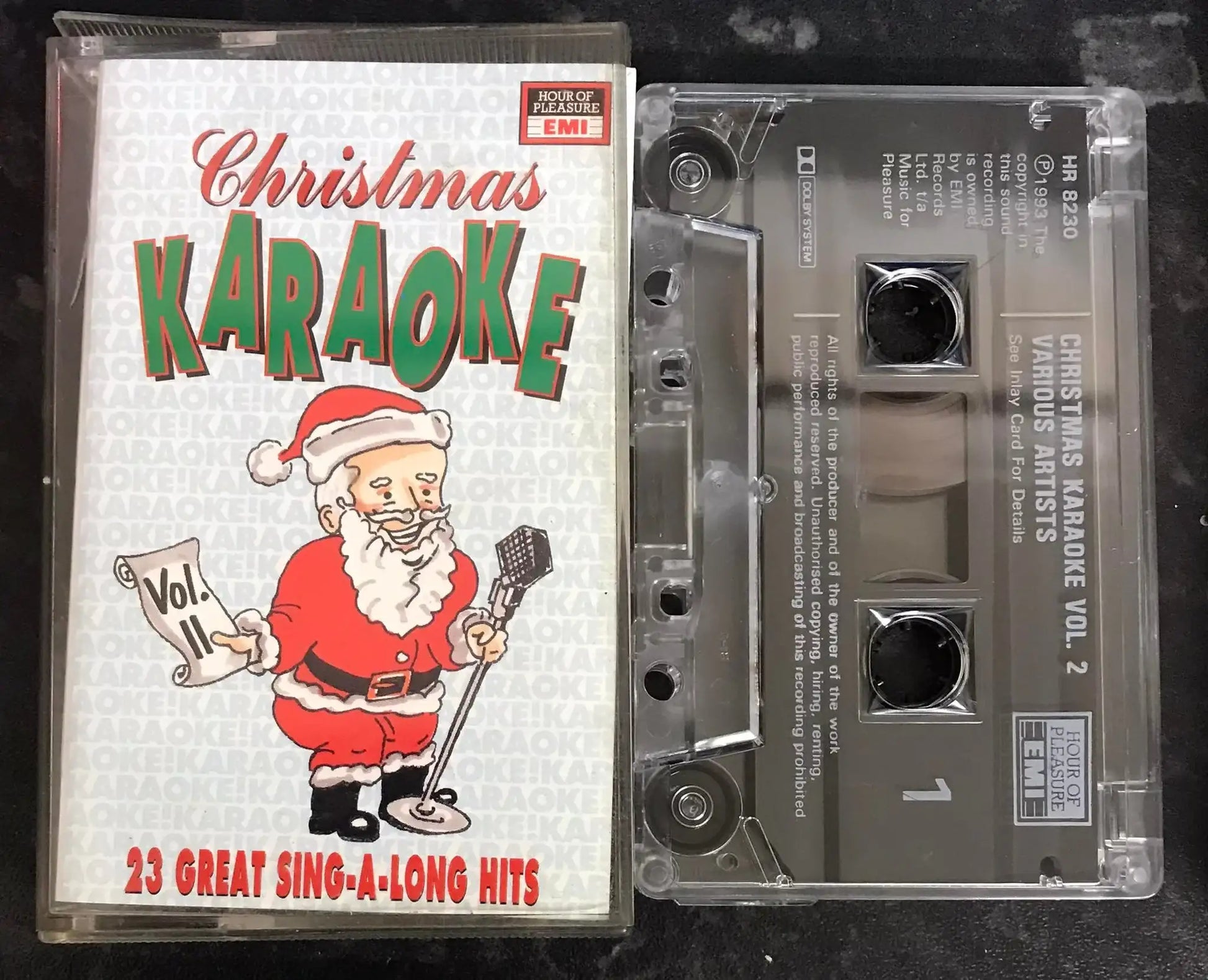 Christmas Karaoke Vol II Album, 7243 8 27025 4 2, Vintage Cassette Magretro