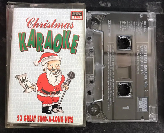 Christmas Karaoke Vol II Album, 7243 8 27025 4 2, Vintage Cassette Magretro