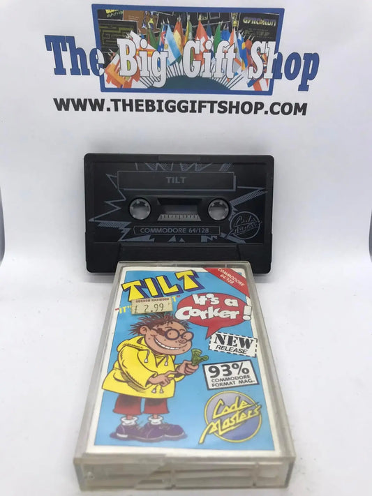 Tilt, C64 Game, Released by Codemasters, WORKING Magretro