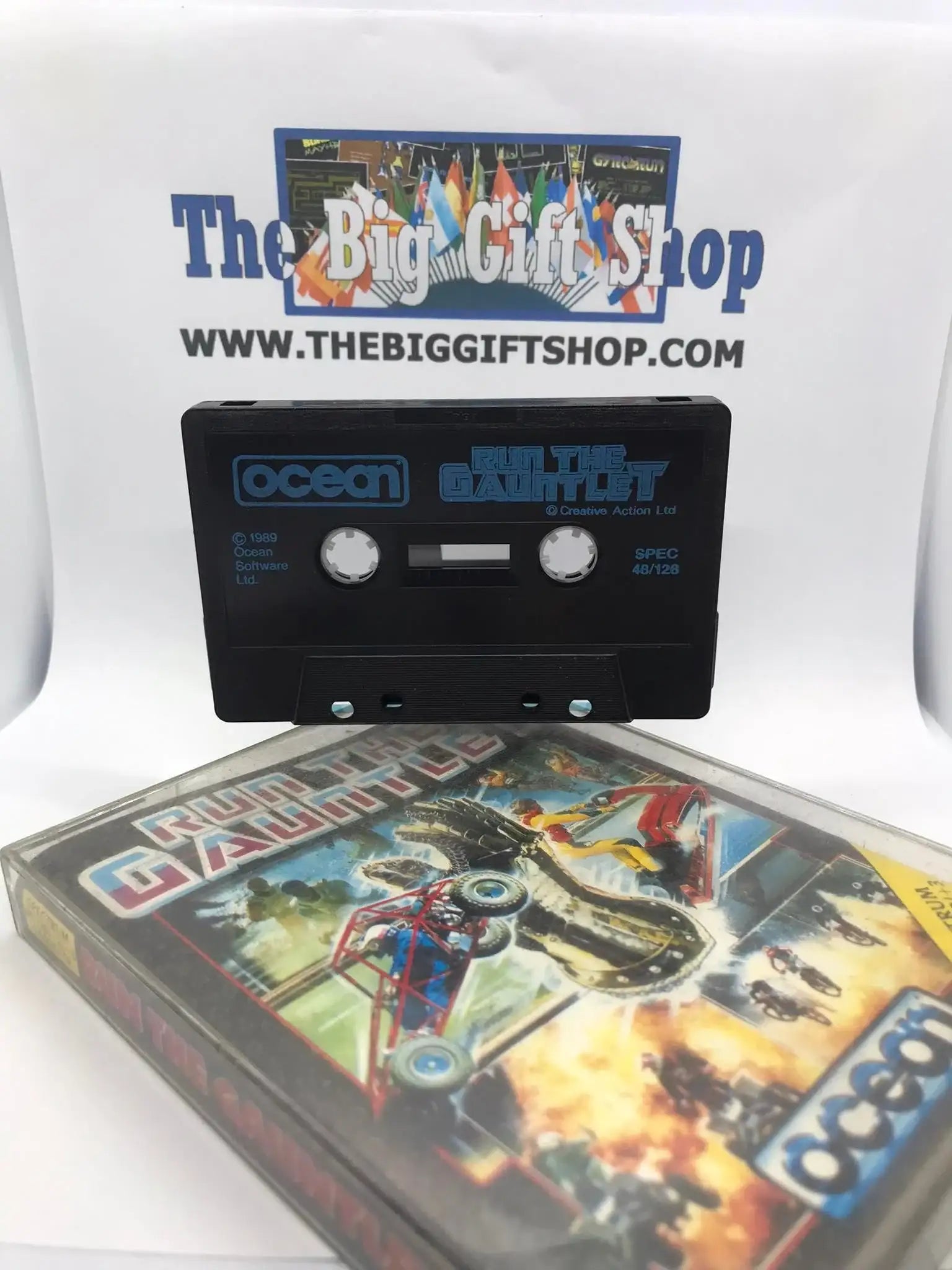 Run The Gauntlet (Tested Working), ZX Spectrum, Ocean Software Magretro