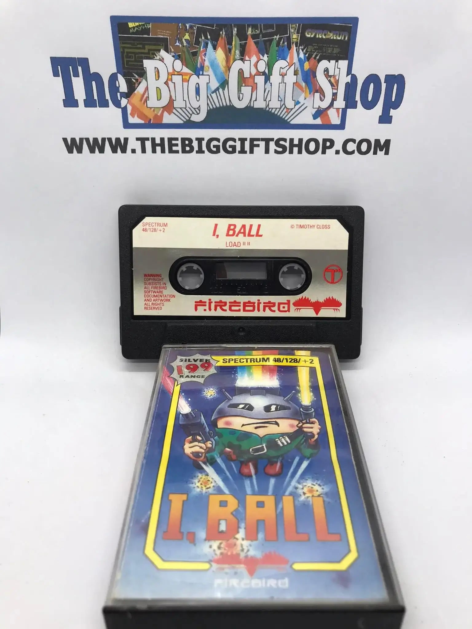 I Ball (Tested Working), ZX Spectrum, Released by Firebird Software Ltd Magretro